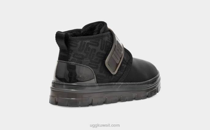 نيوميل حرف واحد فقط أسود نحيف UGG 08HB665