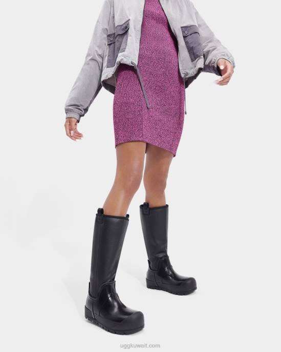 سحابة ممطرة طويل القامة أسود نحيف UGG 08HB667