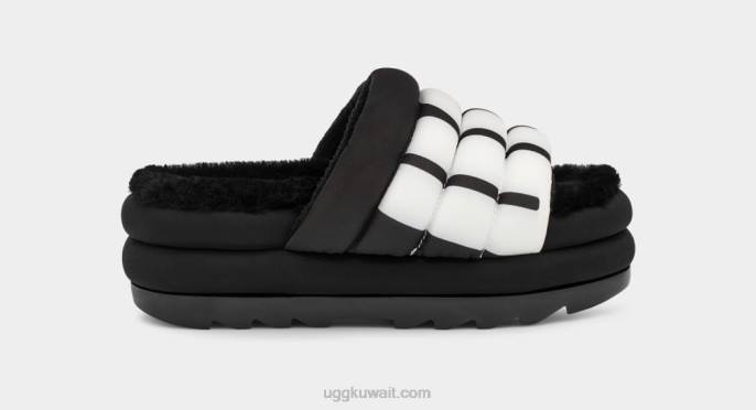 ماكسي شعار الشريحة أسود نحيف UGG 08HB706