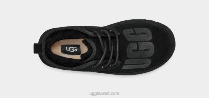 مبعثر الرسم نيوميل أسود نحيف UGG 08HB725
