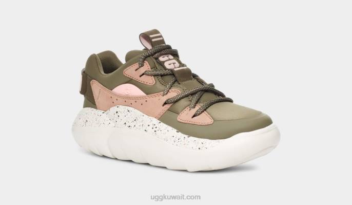 لا سحابة الدانتيل زيتون محترق نحيف UGG 08HB727