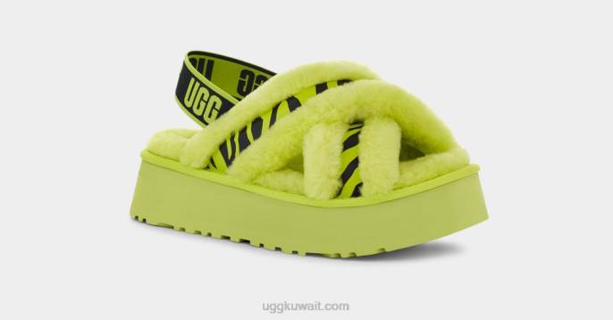 ديسكو عبر الشريحة الحيوانية مفتاح الجير نحيف UGG 08HB737