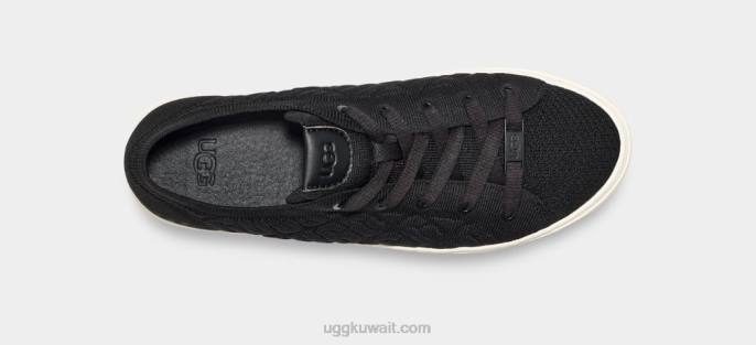 دينال الرسم متماسكة أسود نحيف UGG 08HB749