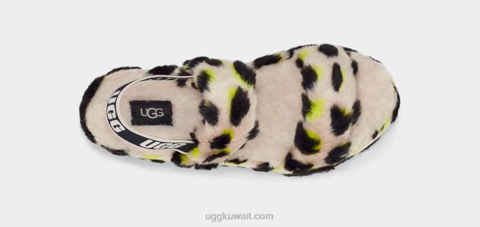 أوه نعم طباعة الفهد مفتاح الجير نحيف UGG 08HB765