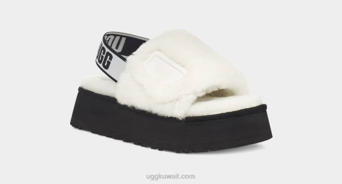شريحة الديسكو أبيض نحيف UGG 08HB77