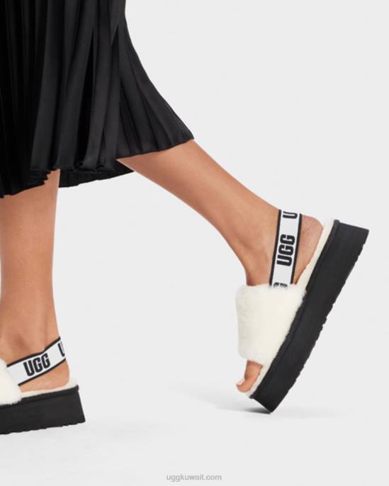 شريحة الديسكو أبيض نحيف UGG 08HB77