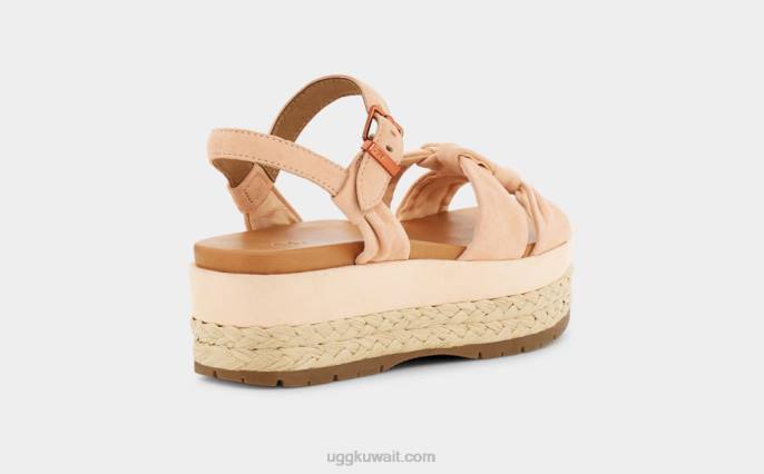 نوش خوخ زغب من جلد الغزال نحيف UGG 08HB783