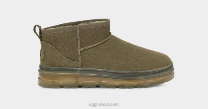 كلاسيك ميني واضح جدا زيتون محترق نحيف UGG 08HB789