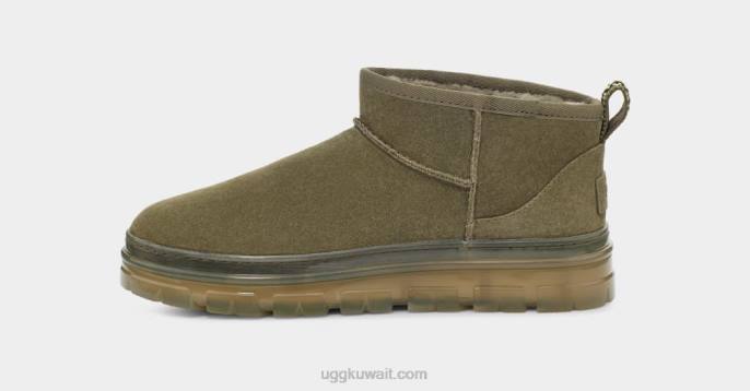 كلاسيك ميني واضح جدا زيتون محترق نحيف UGG 08HB789