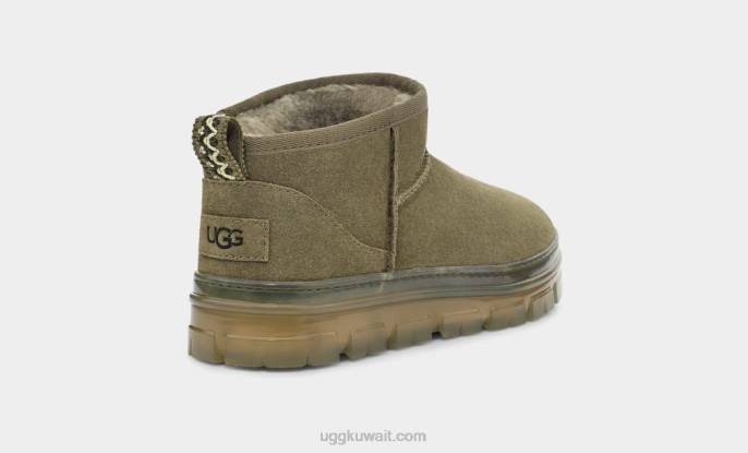 كلاسيك ميني واضح جدا زيتون محترق نحيف UGG 08HB789