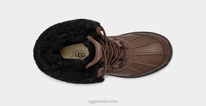 التمهيد أديرونداك الثالث أرز محترق / أسود نحيف UGG 08HB792
