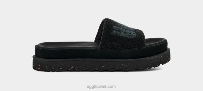 لاتون تيري أسود نحيف UGG 08HB796