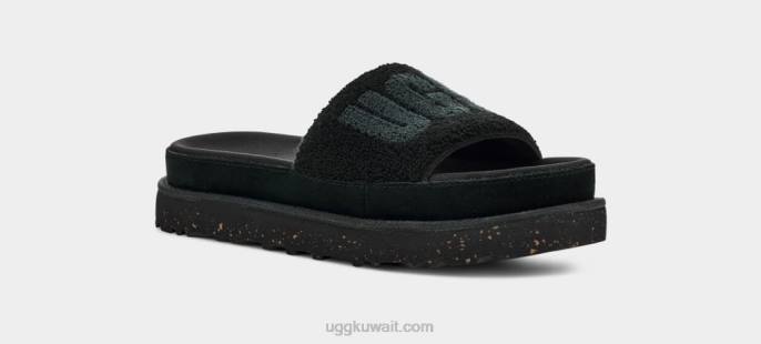 لاتون تيري أسود نحيف UGG 08HB796