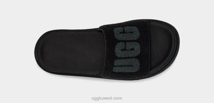 لاتون تيري أسود نحيف UGG 08HB796
