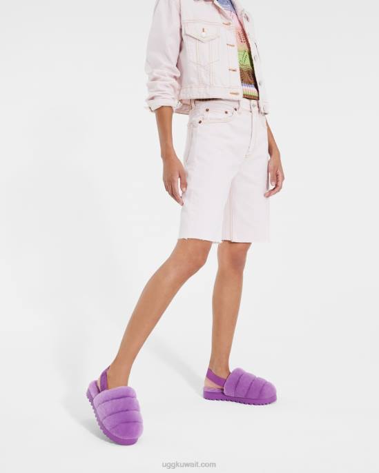 شبشب سوبر زغب السماء الأرجواني نحيف UGG 08HB802