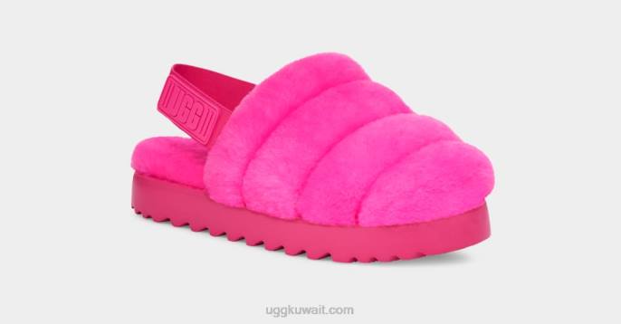 شبشب سوبر زغب وردي لطيف نحيف UGG 08HB803