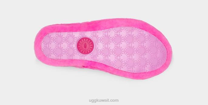 نعم زهرة النمر زغب وردي لطيف نحيف UGG 08HB804