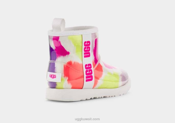بقع حفلات صغيرة كلاسيكية واضحة أبيض نحيف UGG 08HB806