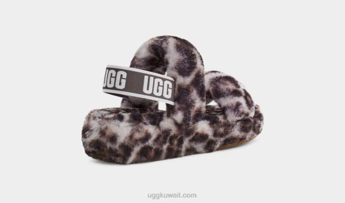 أوه نعم طباعة النمر رمادي عاصف نحيف UGG 08HB815