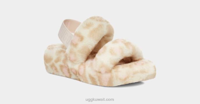 أوه نعم طباعة النمر أبيض نحيف UGG 08HB816