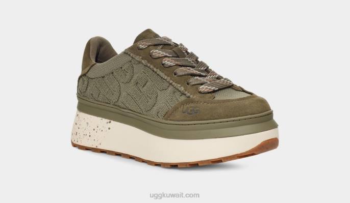 شعار الدانتيل مارين زيتون محترق نحيف UGG 08HB818