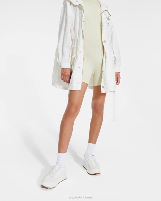 شعار الدانتيل مارين أبيض نحيف UGG 08HB819