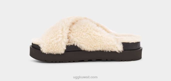 زغب السكر عبر الشريحة طبيعي / أسود نحيف UGG 08HB830