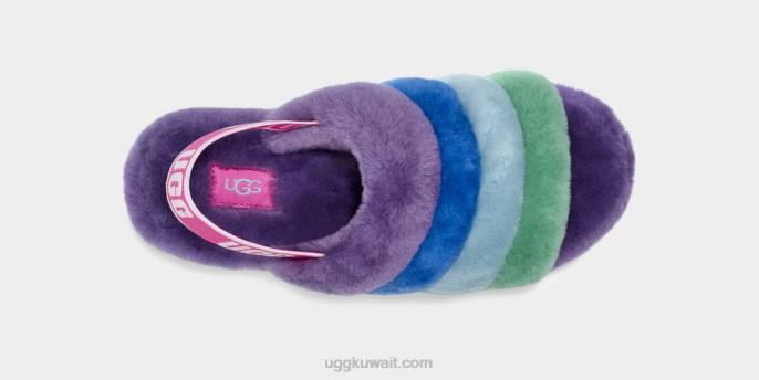 نعم شريحة فخر زغب فخر قوس قزح الأرجواني نحيف UGG 08HB837