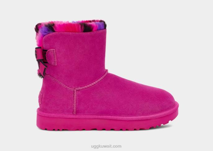 ميني بيلي القوس منقوشة فاسق ارتفع الصخور نحيف UGG 08HB861