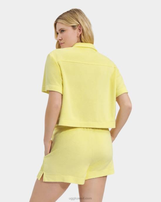 قميص سنية بأكمام قصيرة خلية النحل نحيف UGG 08HB910