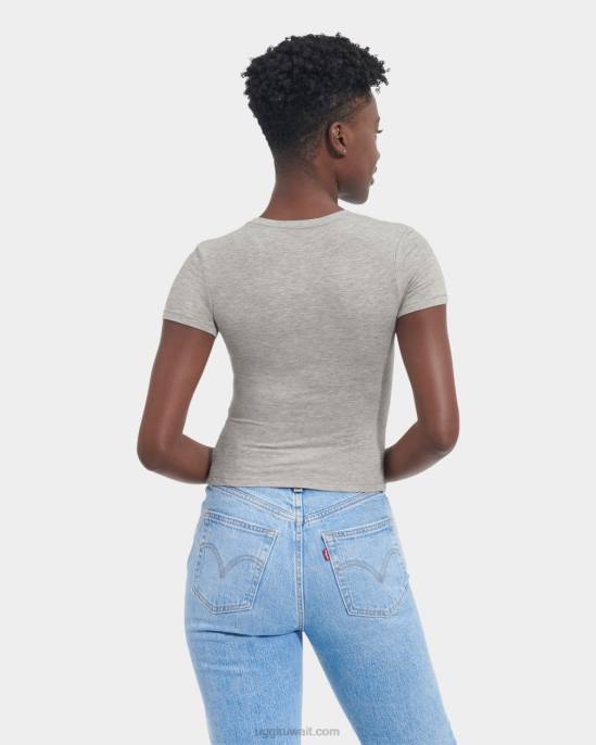 مريم طفل المحملة هيذر رمادي نحيف UGG 08HB916