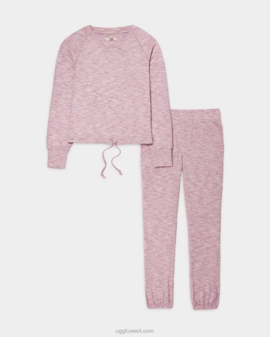 مجموعة الجملون هيذر متعددة الوردي نحيف UGG 08HB928