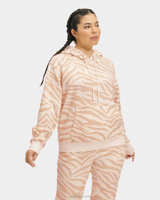 هوديي تاتيانا حمار وحشي حمار وحشي أبيض نحيف UGG 08HB93