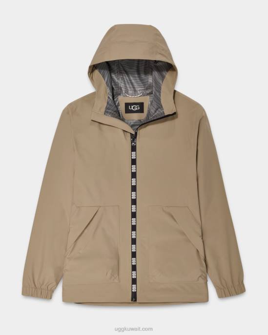 سترة المطر ليان رمادي داكن نحيف UGG 08HB936