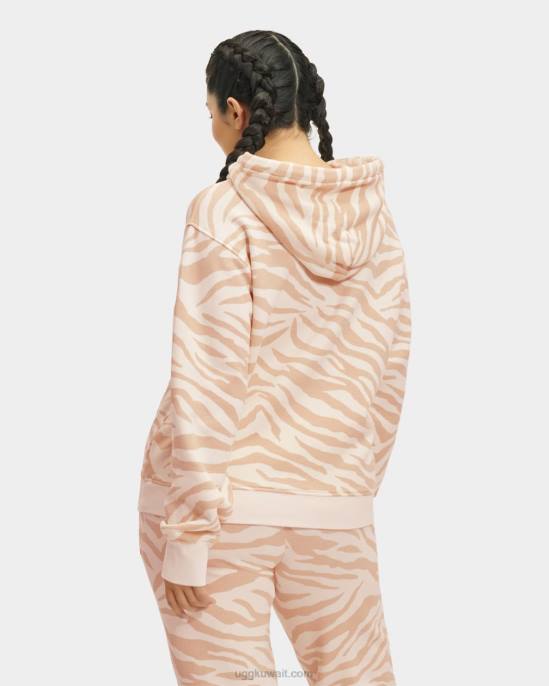 هوديي تاتيانا حمار وحشي حمار وحشي أبيض نحيف UGG 08HB93