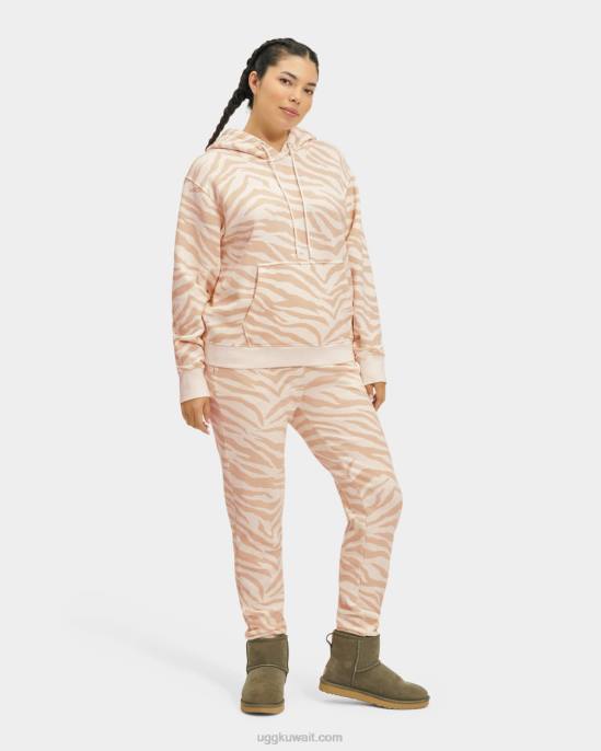 هوديي تاتيانا حمار وحشي حمار وحشي أبيض نحيف UGG 08HB93