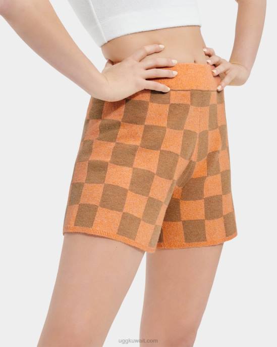 ماليا قصيرة البرتقالي البني نحيف UGG 08HB959