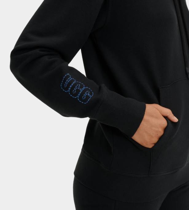 هوديي تاتيانا أسود نحيف UGG 08HB964