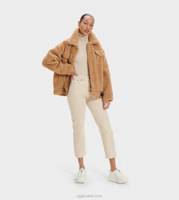 سترة سائق الشاحنة فرانكي شيربا جمل نحيف UGG 08HB989