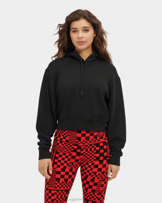 هوديي قصير مالوري أسود نحيف UGG 08HB999