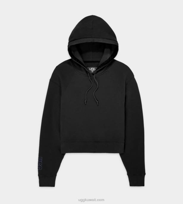 هوديي قصير مالوري أسود نحيف UGG 08HB999