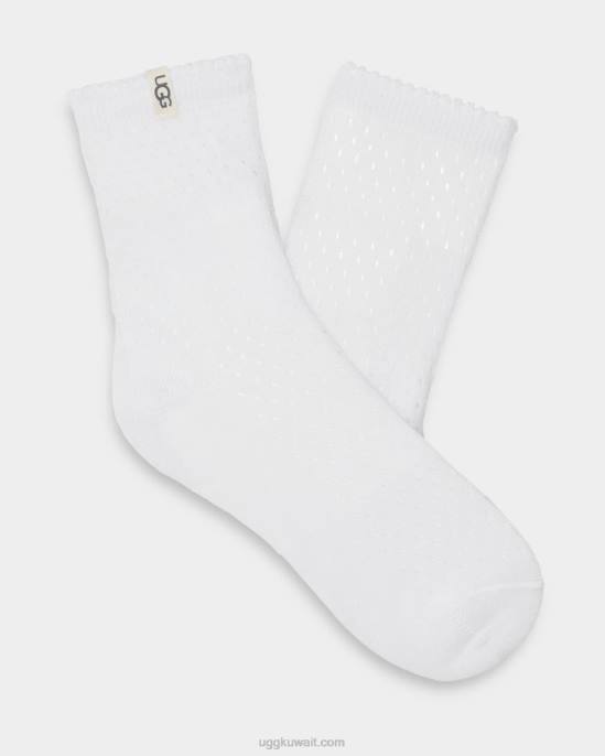 ربع جورب adabella أبيض نحيف UGG 08HB404