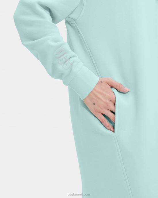 فستان بقلنسوة من aderyn بحيرة الكريستال نحيف UGG 08HB1326