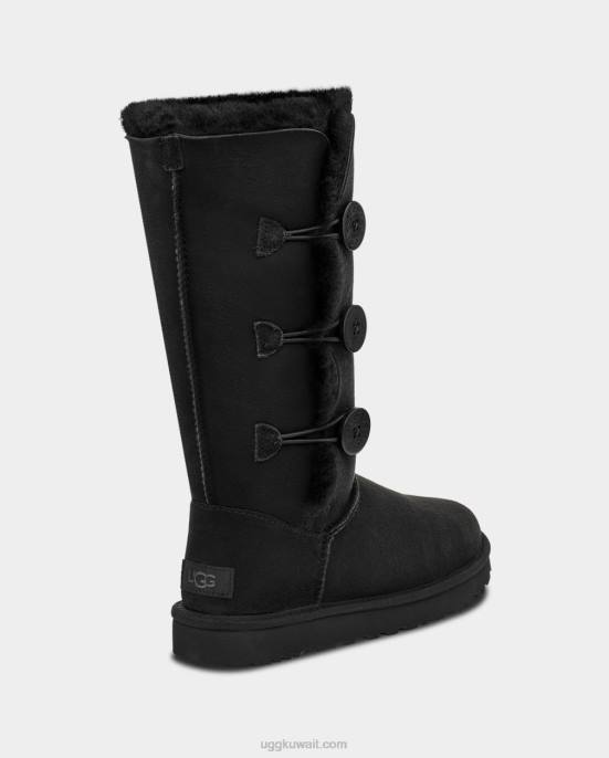 bailey button triplet ii boot أسود نحيف UGG 08HB365