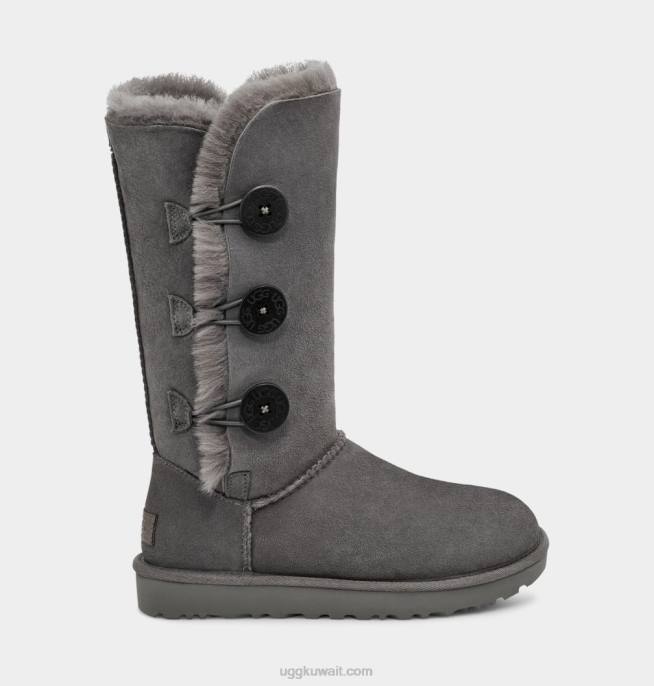 bailey button triplet ii boot رمادي نحيف UGG 08HB366