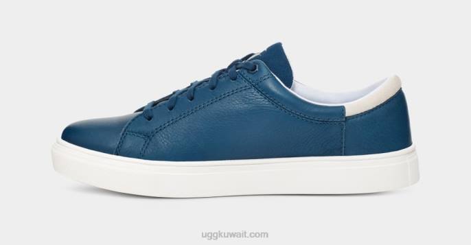 baysider طقس منخفض كونكورد جلد أزرق رجال UGG 08HB1562