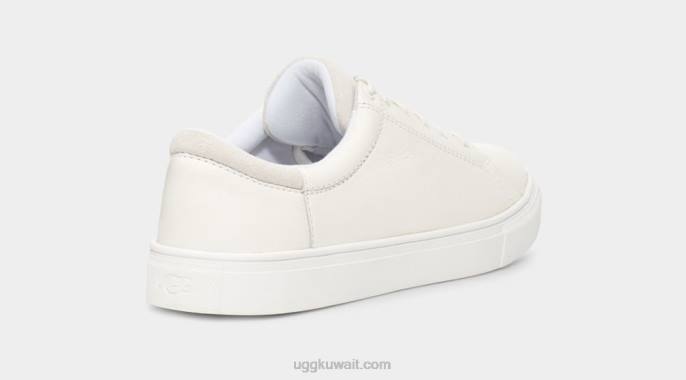 baysider طقس منخفض جلد أبيض رجال UGG 08HB198