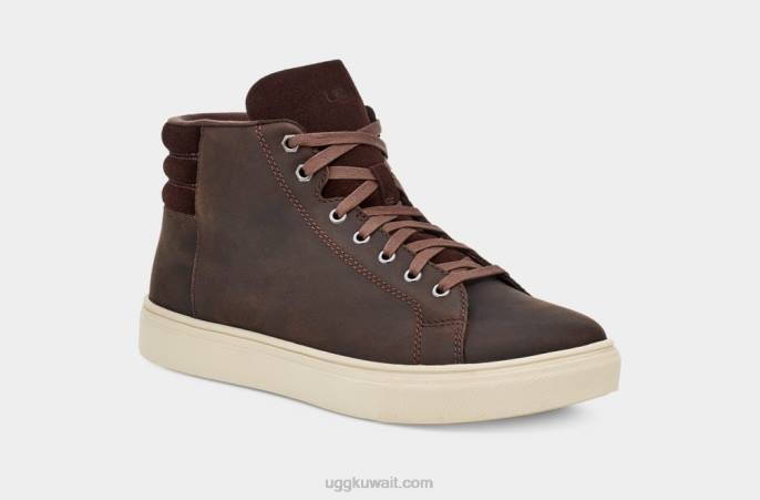 طقس مرتفع baysider جلد أشيب رجال UGG 08HB2298