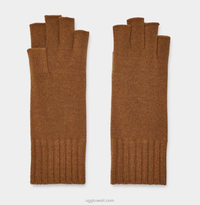 قفاز برايس أصابع cammello scuro نحيف UGG 08HB134