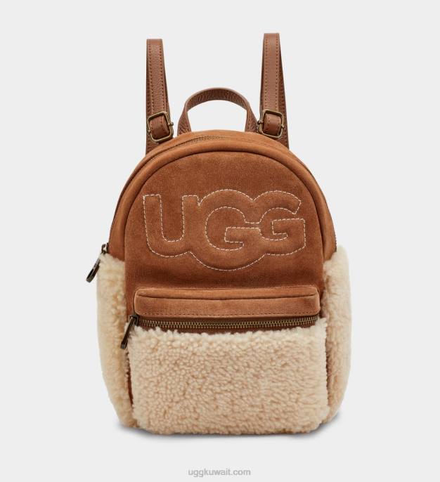 حقيبة ظهر صغيرة من dannie ii كستناء نحيف UGG 08HB166